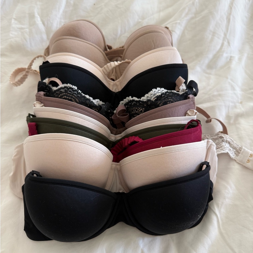 ThirdLove Women's Bra Collection - Black, Cream, Red, Green